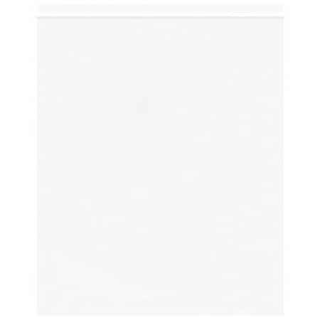 Bsc Preferred 10 x 12'' - 2 Mil White Reclosable Poly Bags, 1000PK BUY03998022